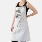 Waterverf Beauty: Vrouw portretillustratie Schort (Insitu)