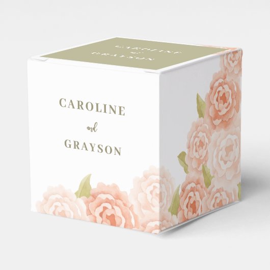 WATERVERF BEDANKDOOSJES (Voorkant Zijde)