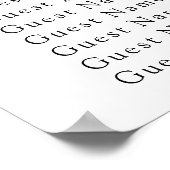 Waterverf Bee Bloemen Zitkaart Poster (Hoek)