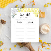 Waterverf Bee flora Hoe oud waren ze in het bruids