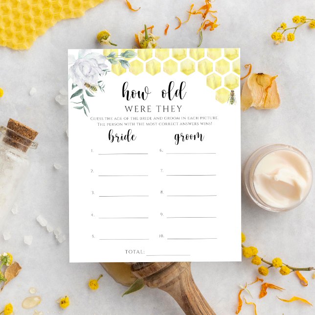 Waterverf Bee flora Hoe oud waren ze in het bruids (Creator heeft geüpload)