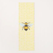 Waterverf Bee & Honeycomb Yogamat (Voorkant)
