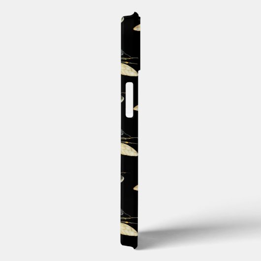 Waterverf Bee iPhone case (Achterkant / Rechts)