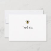 Waterverf Bee Note Kaart (Voorkant)