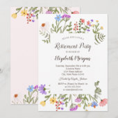 Waterverf Beeldrusttijd in het wild Kaart (Voorkant / Achterkant)