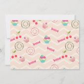 Waterverf Beer Beary Nice Birthday Party nodigt ui Kaart (Achterkant)