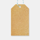 Waterverf Beer Dank u Cadeaulabel (Achterkant)