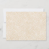 Waterverf Beer en luchtballonnen Baby shower Kaart (Achterkant)