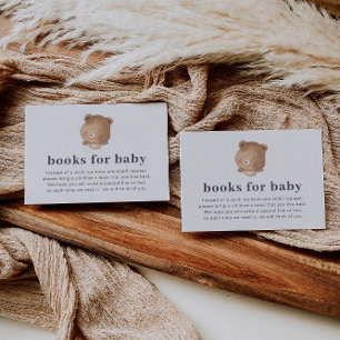 Waterverf Beer gezicht Informatiekaartje