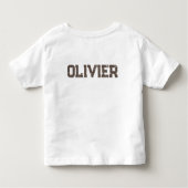 waterverf beer met ballonnen Toddler T-shirt (Achterkant)