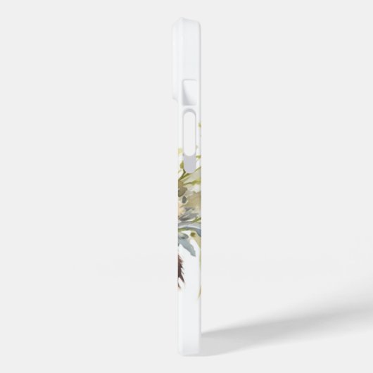 Waterverf Beer met een Boeket Case-Mate iPhone Case (Achterkant / Links)