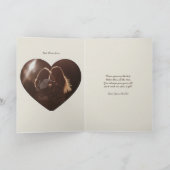 Waterverf Beer Moederdag Kaart (Binnen)