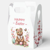 Waterverf Beer Paaseieren & Kersenbloesems - Bedankdoosjes (Geopend)