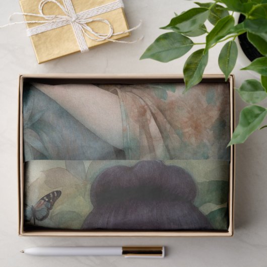 Waterverf Beer Panda Tissuepapier (Geschenk)