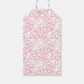 Waterverf Beer Valentijnsdag Cadeaulabel (Achterkant)