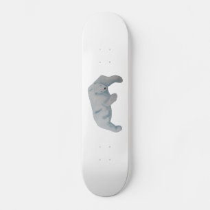 Waterverf Beer van zeezoogdieren Persoonlijk Skateboard