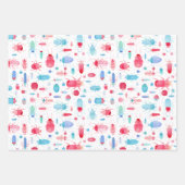 Waterverf Beetle Inpakpapier Vel (Voorkant 3)