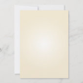 Waterverf Begonias Floral Wedding Kaart (Achterkant)