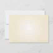 Waterverf Begonias Floral Wedding RSVP (Achterkant)