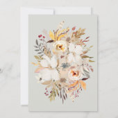 Waterverf - begrafenisuitnodiging | In het liefdev Kaart (Achterkant)