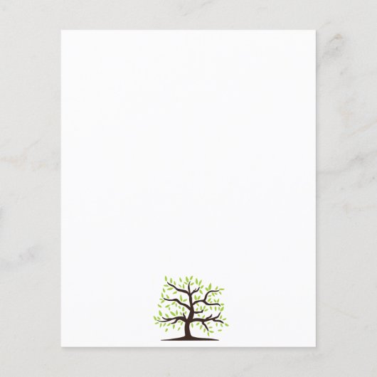 Waterverf begrotingsgezinshereniging genealogieboo (Achterkant)