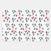 Waterverf Bells met de hand uitgeruste kerstmis Inpakpapier Vel (Voorkant)