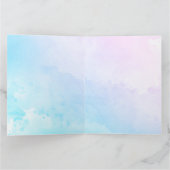 Waterverf Belted Kingfisher Vogel Wildlife Art Bedankkaart (Binnen)