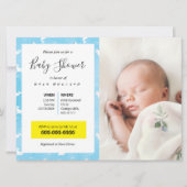 Waterverf Beluga Whale gepersonaliseerde foto Kaart (Voorkant)