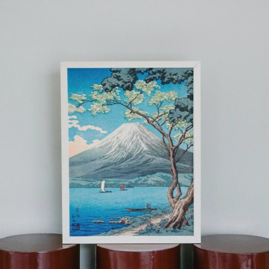  Waterverf berg Fuji 1871-1945 Poster