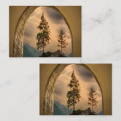 Waterverf Berg, Natuur Waterco Notitiekaartje (Voorkant / Achterkant)