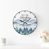 Waterverf bergen Passen getrouwd bruiloft Grote Klok (Huis)