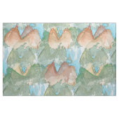 waterverf bergen stof (Fat Quarter)