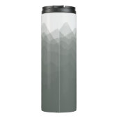 Waterverf Bergen Woud Thermische Tumbler Thermosbeker (Achterkant)