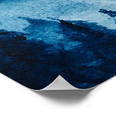 Waterverf berglandschap poster (Hoek)