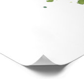 Waterverf berglandschap poster (Hoek)