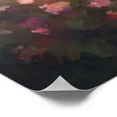 Waterverf bergrivierlandschap poster (Hoek)