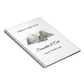 Waterverf bergt bruidsschat notitieboek (Rechterzijde)