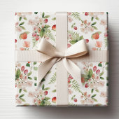 Waterverf Berries Cadeaupapier