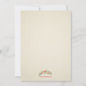 Waterverf Berries en bijkantoren kerstfeestdagen (Achterkant)