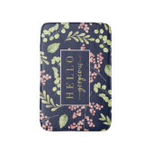 Waterverf Berries en Hallo Badmat (Voorkant Verticaal)