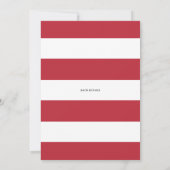 Waterverf Berries Lijst Summer Baby shower Kaart (Achterkant)