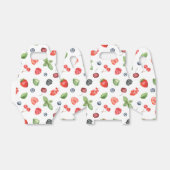 Waterverf Berry Pattern Bedankdoosjes (Uitgevouwen)