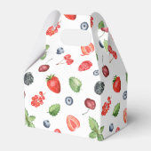Waterverf Berry Pattern Bedankdoosjes (Voorkant Zijde)