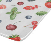 Waterverf Berry Pattern Kitchen Snijplank (Hoek)