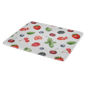 Waterverf Berry Pattern Kitchen Snijplank (Hoek)