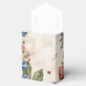 Waterverf Berry Sweet Baby shower Bedankdoosjes (Geopend)