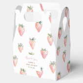 Waterverf Berry Sweet Baby shower Dank u Bedankdoosjes (Geopend)