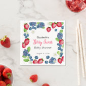 Waterverf Bes Zoete Baby Shower Servetten (Insitu)