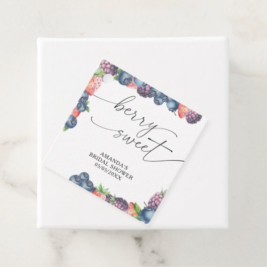 Waterverf bessen - zoete bessen tekst bedankjes labels (In situ)