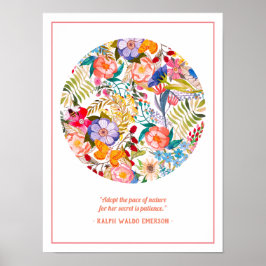 Waterverf Bestaan van liefdadigheid Poster